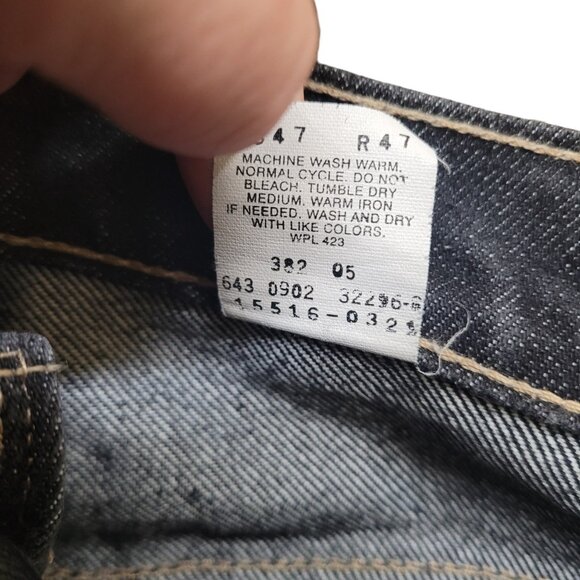 Levi’s Nouveau Bootcut Black 515 Cut Stretch Jeans Low Rise Womens Size 10 Mis M - Picture 14 of 16